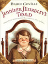Cover image for Jennifer Murdley's Toad
